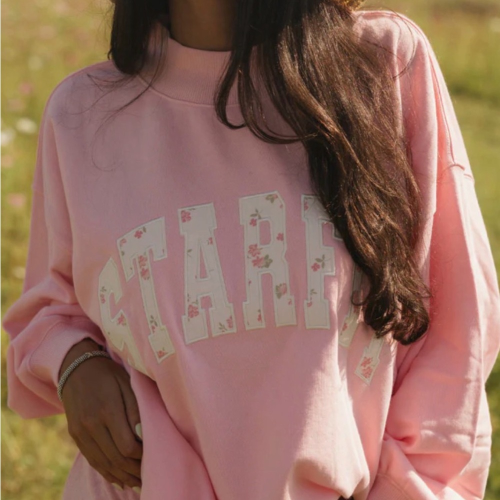 StarFit MockNeck Sweatshirt NWT